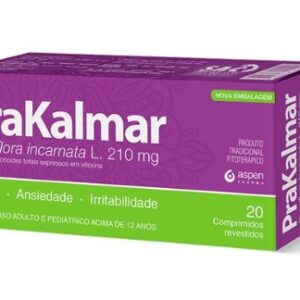 PASSIFLORA - PRAKALMAR 210MG 20 COMPRIMIDOS