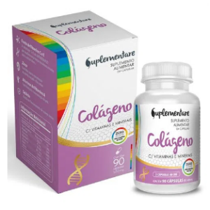 Colágeno Suplementare 500mg 90 Comprimidos
