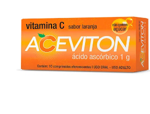 Vitamina C Aceviton 1g 10 Comprimidos