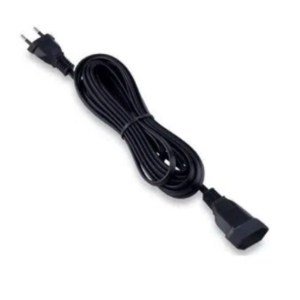 EXTENSÃO ELÉTRICA 2x0,75 PAR. 10M 10A M/F DANEVA PRETA