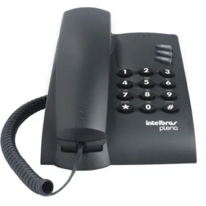 Telefone fixo Intelbras Pleno preto