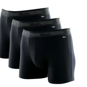 KIT 3 CUECAS BOXER COT EL BORD E ET BANDE 110.25
