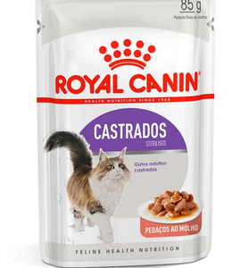 Ração Úmida Royal Canin para Gatos Adultos Castrados 85g