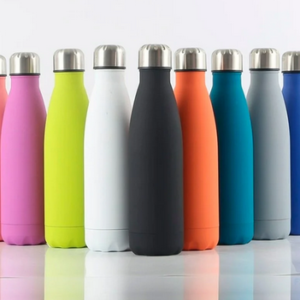 Garrafa Squezze Térmica De Água 500ML Aço Colors U / VARIADA