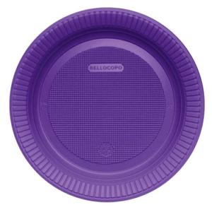 Prato 15cm Roxo - 10 unidades