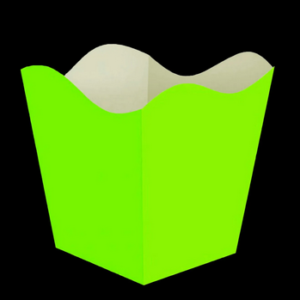 Cachepot Pequeno Neon Verde - 10 unidades